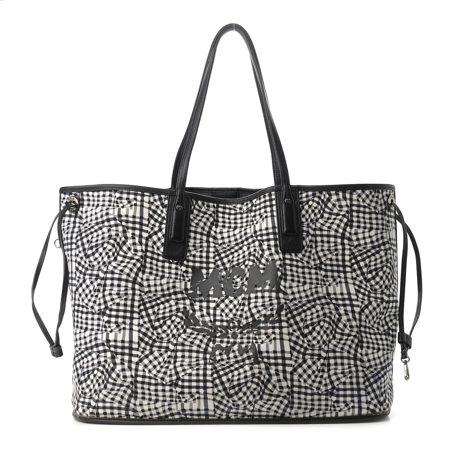 Visetos Large Liz Reversible Shopper Tote Black