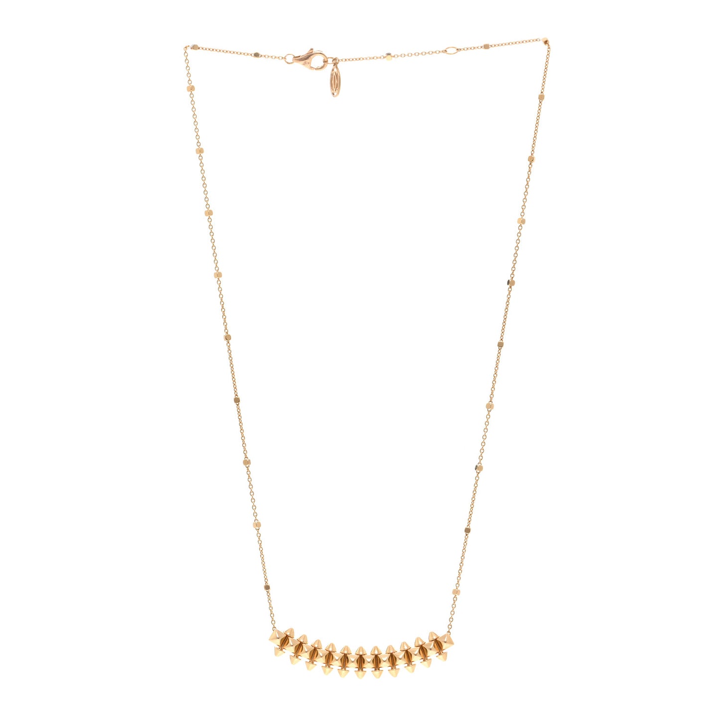 18K Pink Gold Medium Clash de Cartier Necklace