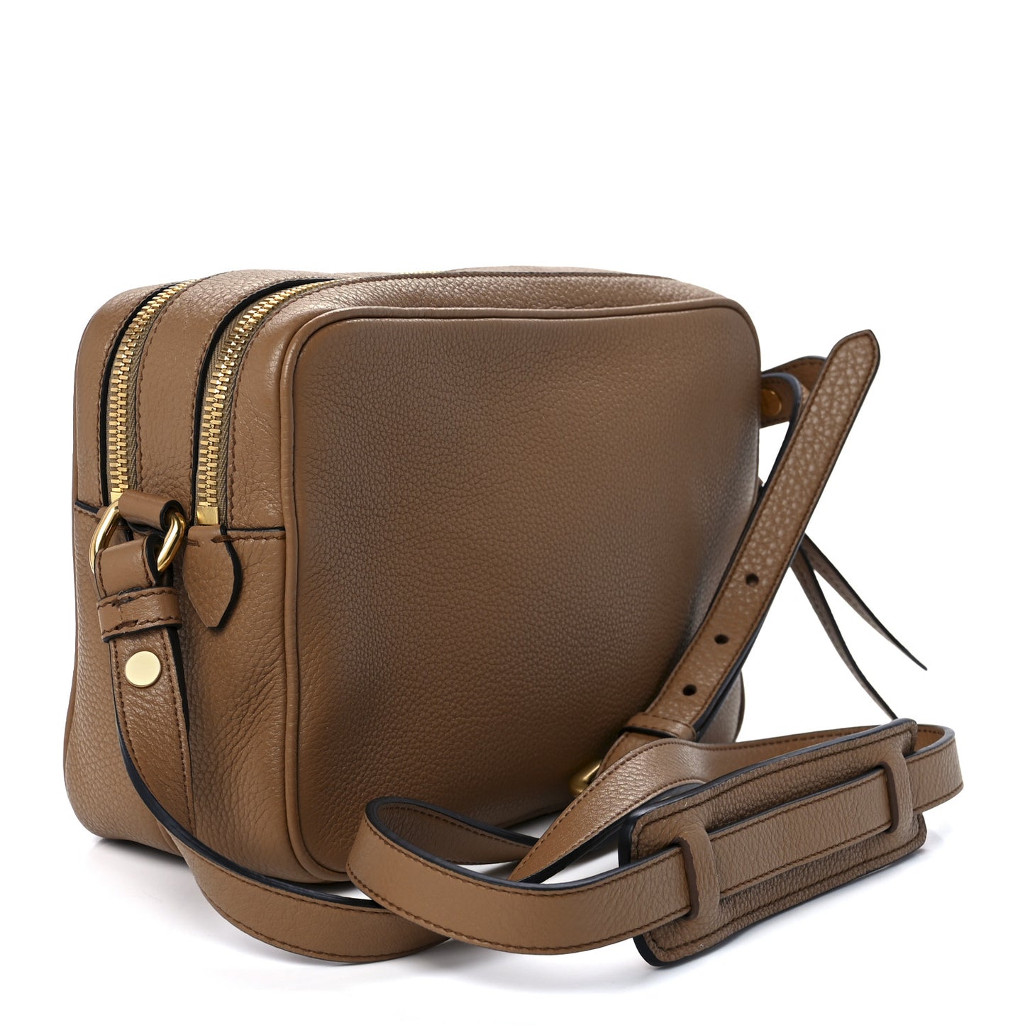 Vitello Phenix Camera Bag Cannella