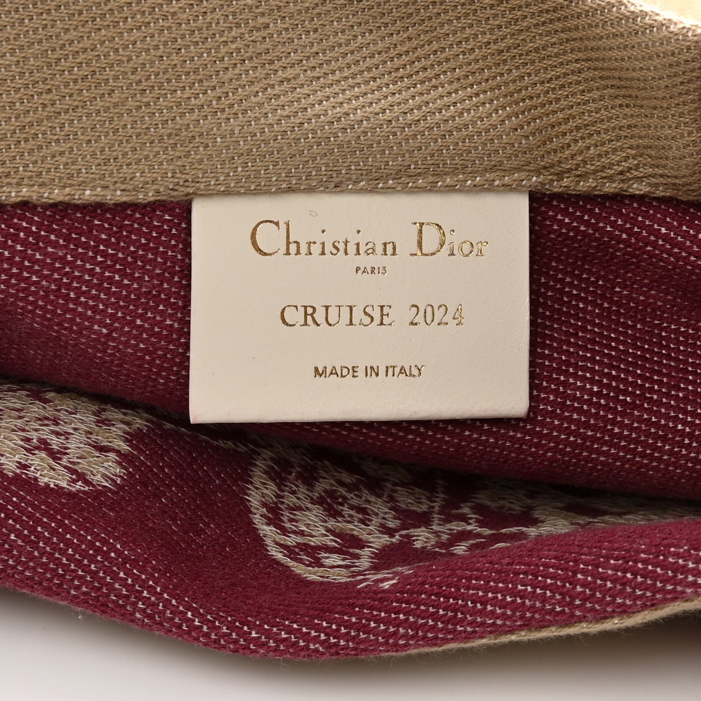 Canvas Print Cruise 2024 Mexico City Tote Ivory Burgundy