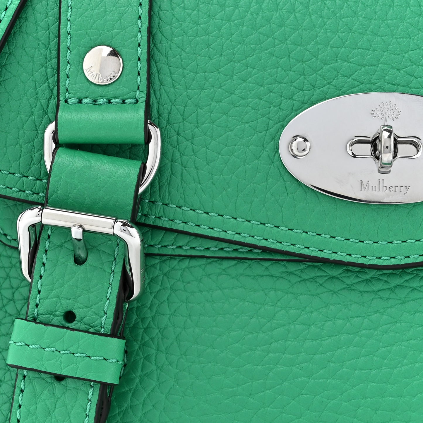 Heavy Grain Mini Alexa Lawn Green