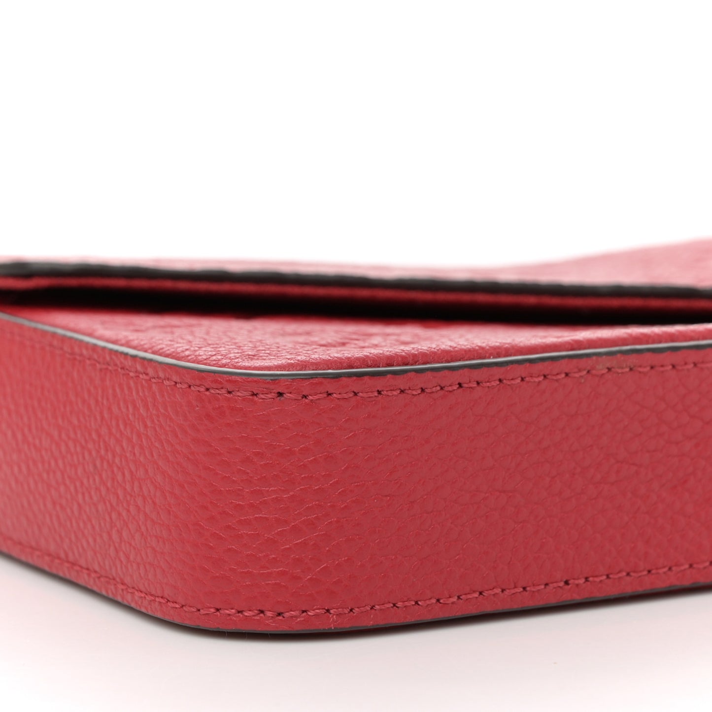 Empreinte Pochette Felicie Chain Wallet Scarlet