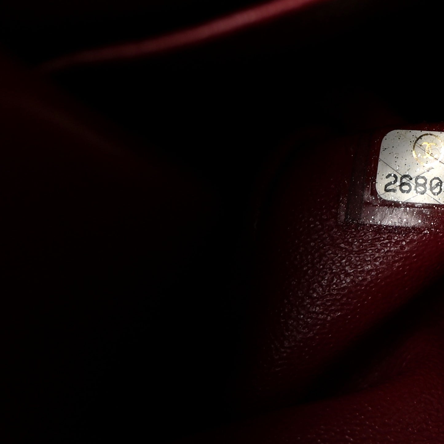 Metallic Aged Calfskin Chevron Quilted 2.55 Reissue 226 Flap Red