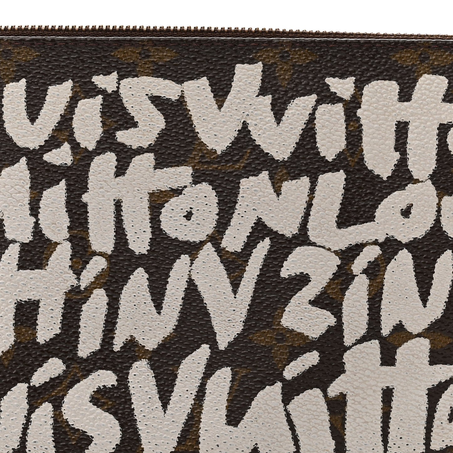 Monogram Graffiti Pochette Accessories Silver