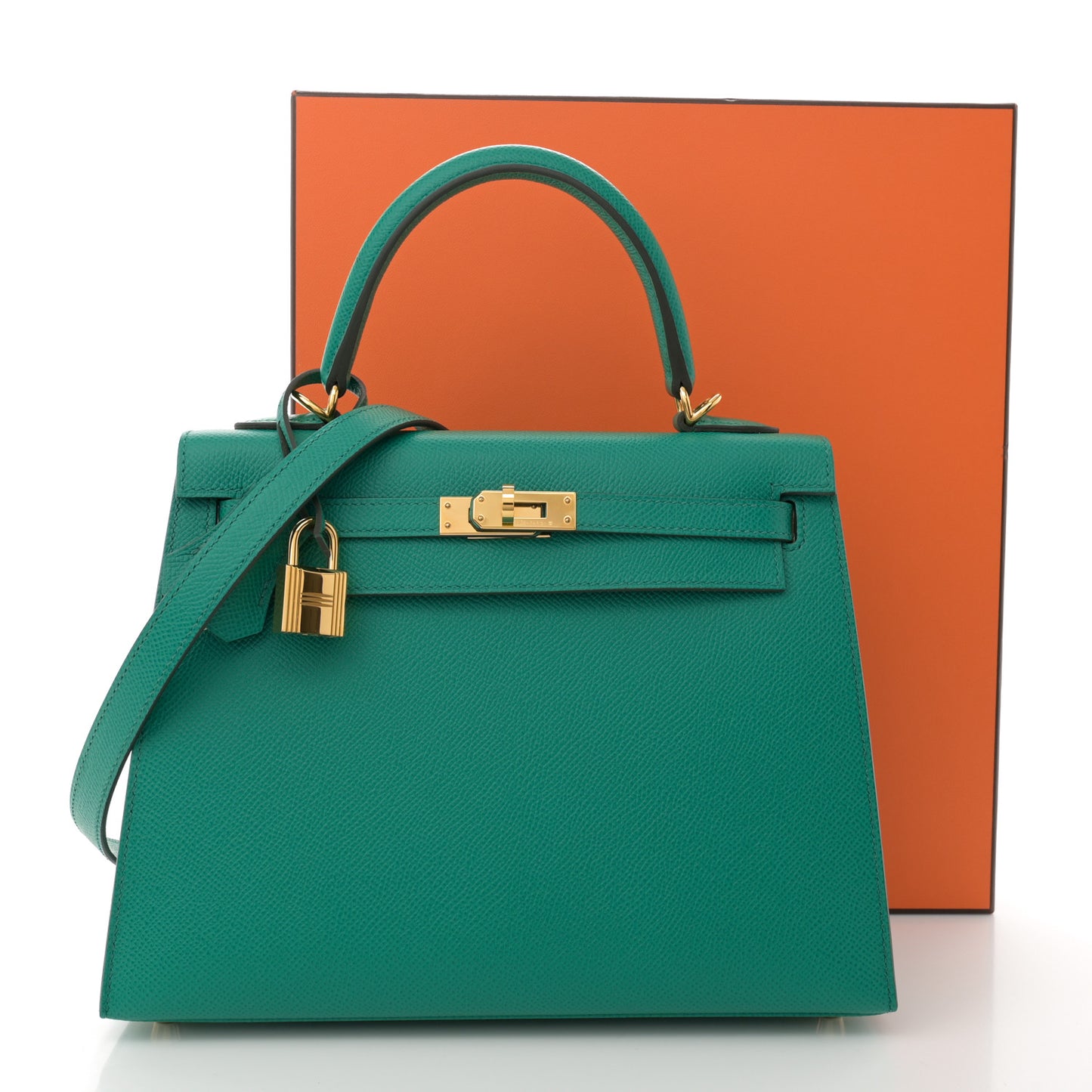 Epsom Kelly Sellier 25 Vert Jade