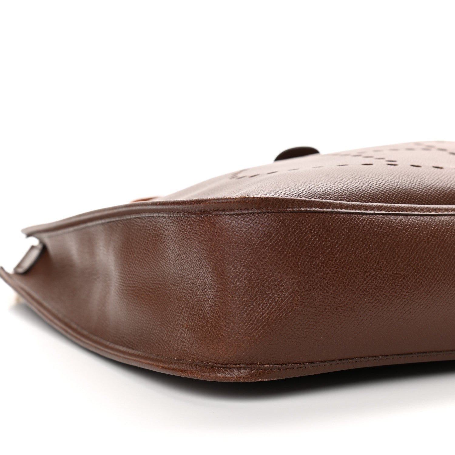 Hermes Courchevel Evelyne GM Chocolate 8 of 9