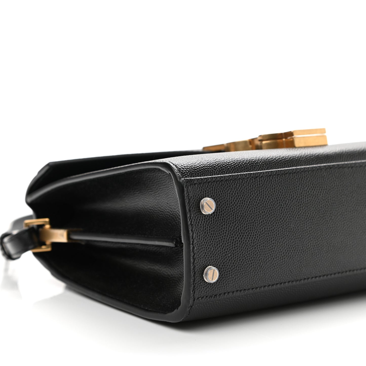 Grain de Poudre Mini Classic Monogram Cassandra Top Handle Black