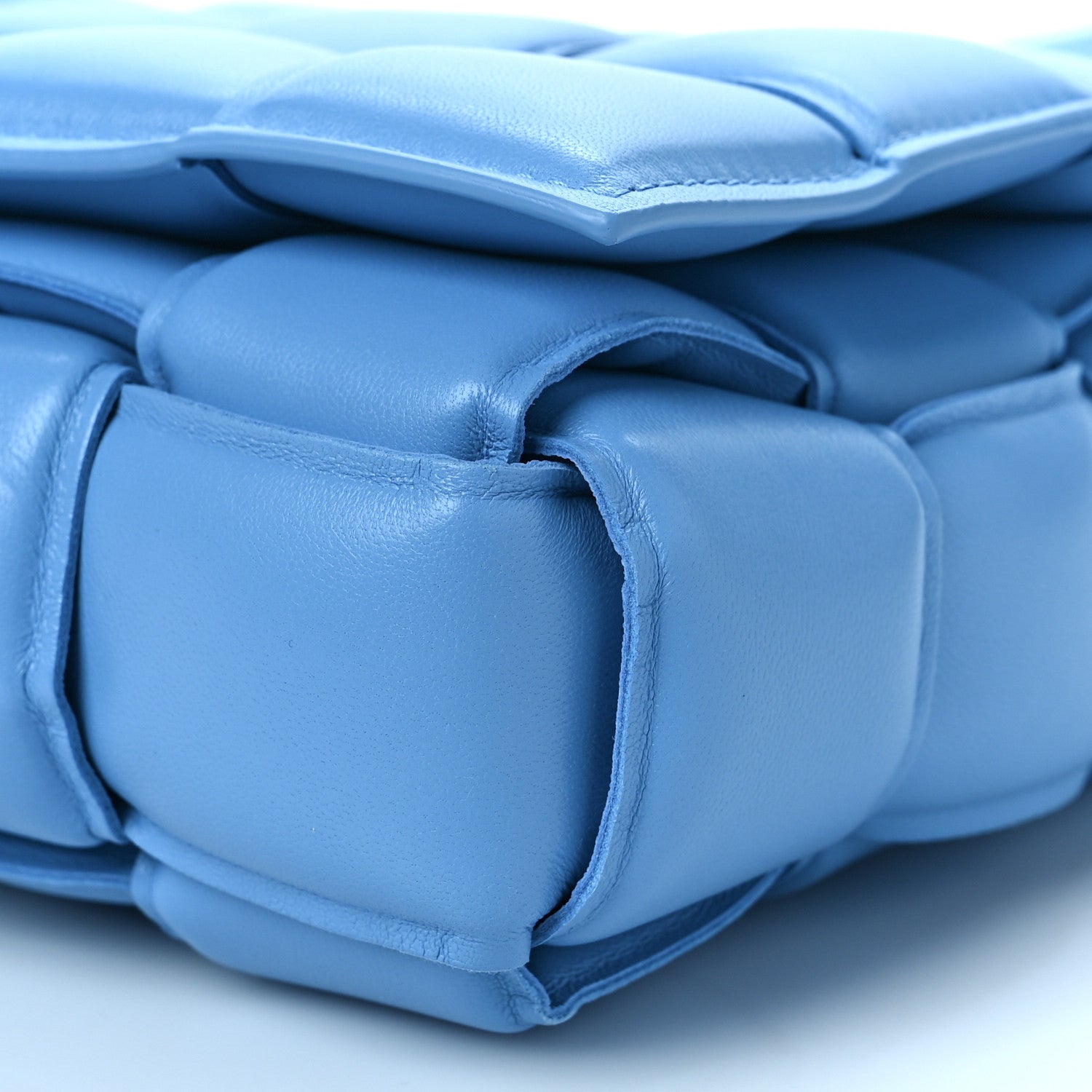 Bottega Veneta Nappa Maxi Intreccio Padded Cassette Crossbody Bag Pool 7 of 8