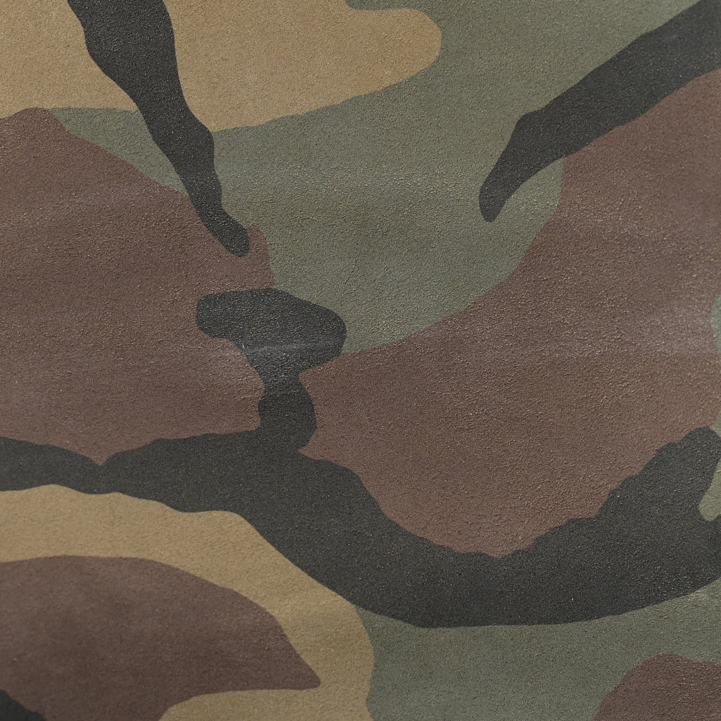 Suede Monogram University Camouflage Shoulder Bag Green