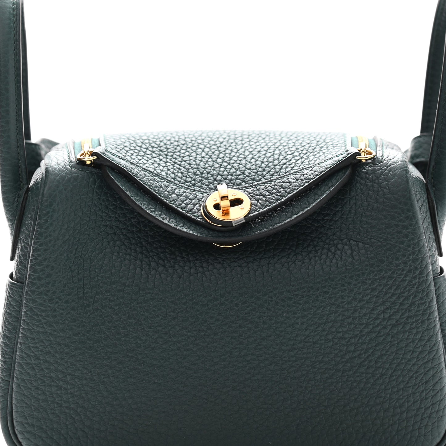 Taurillon Clemence Mini Lindy 20 Vert Cypress