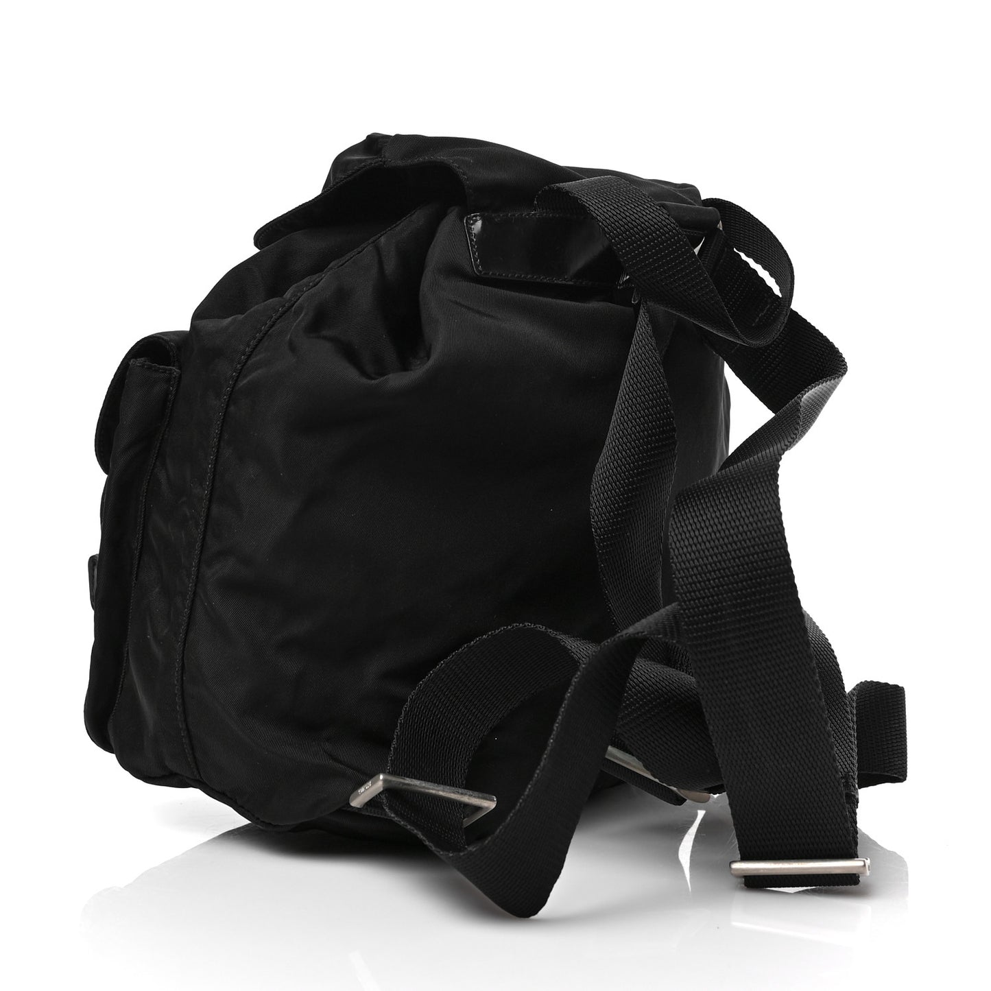 Nylon Vela Medium Backpack Black