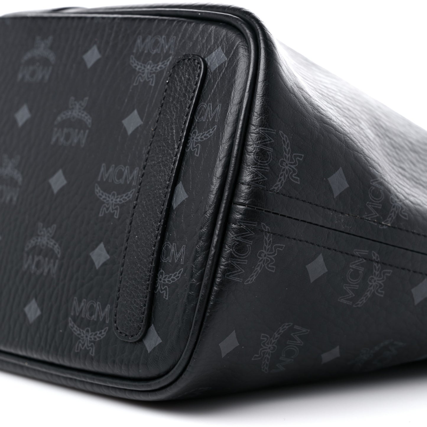 Visetos Medium Liz Reversible Shopper Tote Black