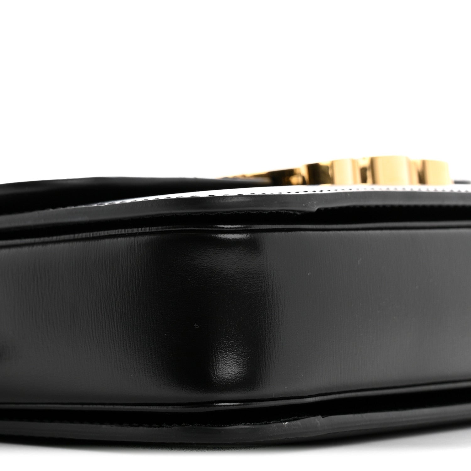 Celine Shiny Calfskin Teen Triomphe Black 10 of 13