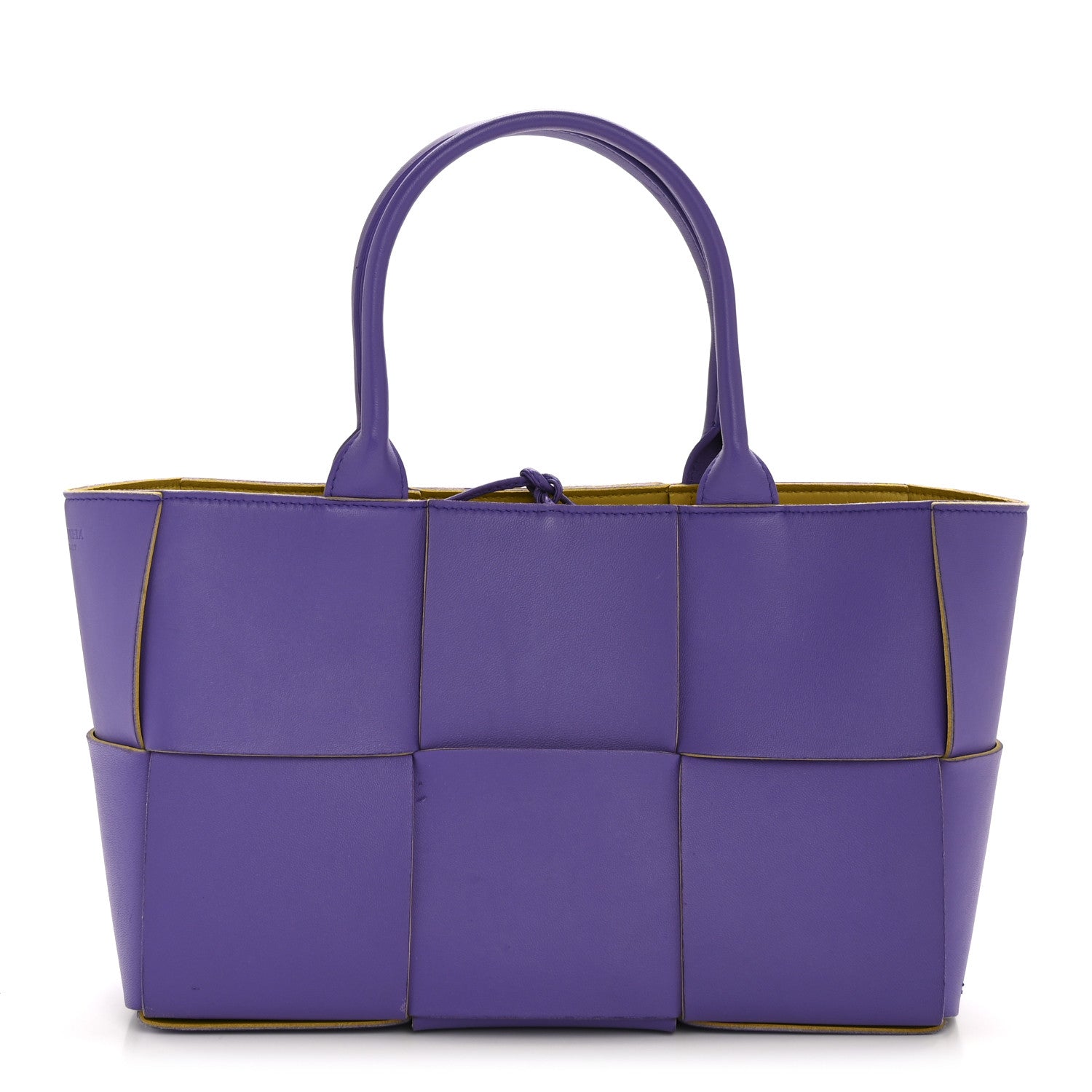 Bottega Veneta 紫 トートバッグ/ラージサイズ Bottega Veneta Nappa Maxi Intrecciato Small Arco Tote Purple