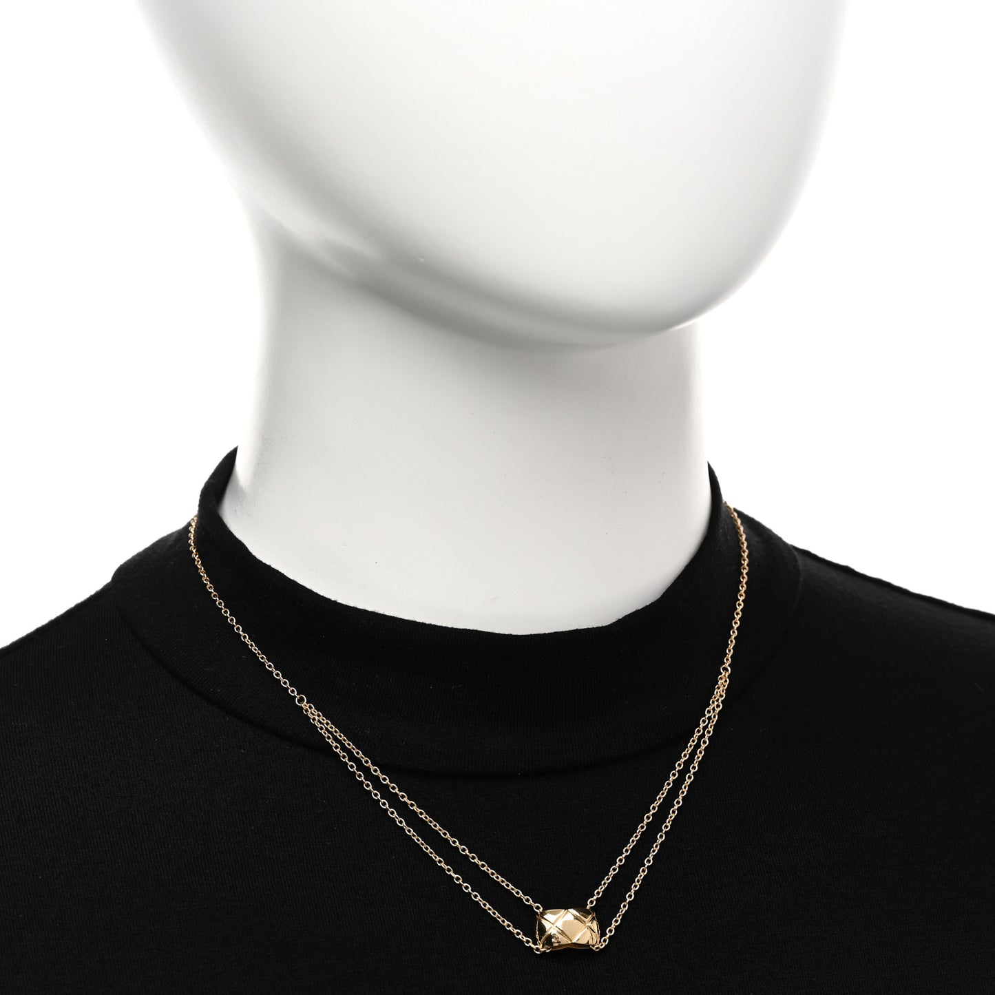 18K Yellow Gold Coco Crush Pendant Necklace