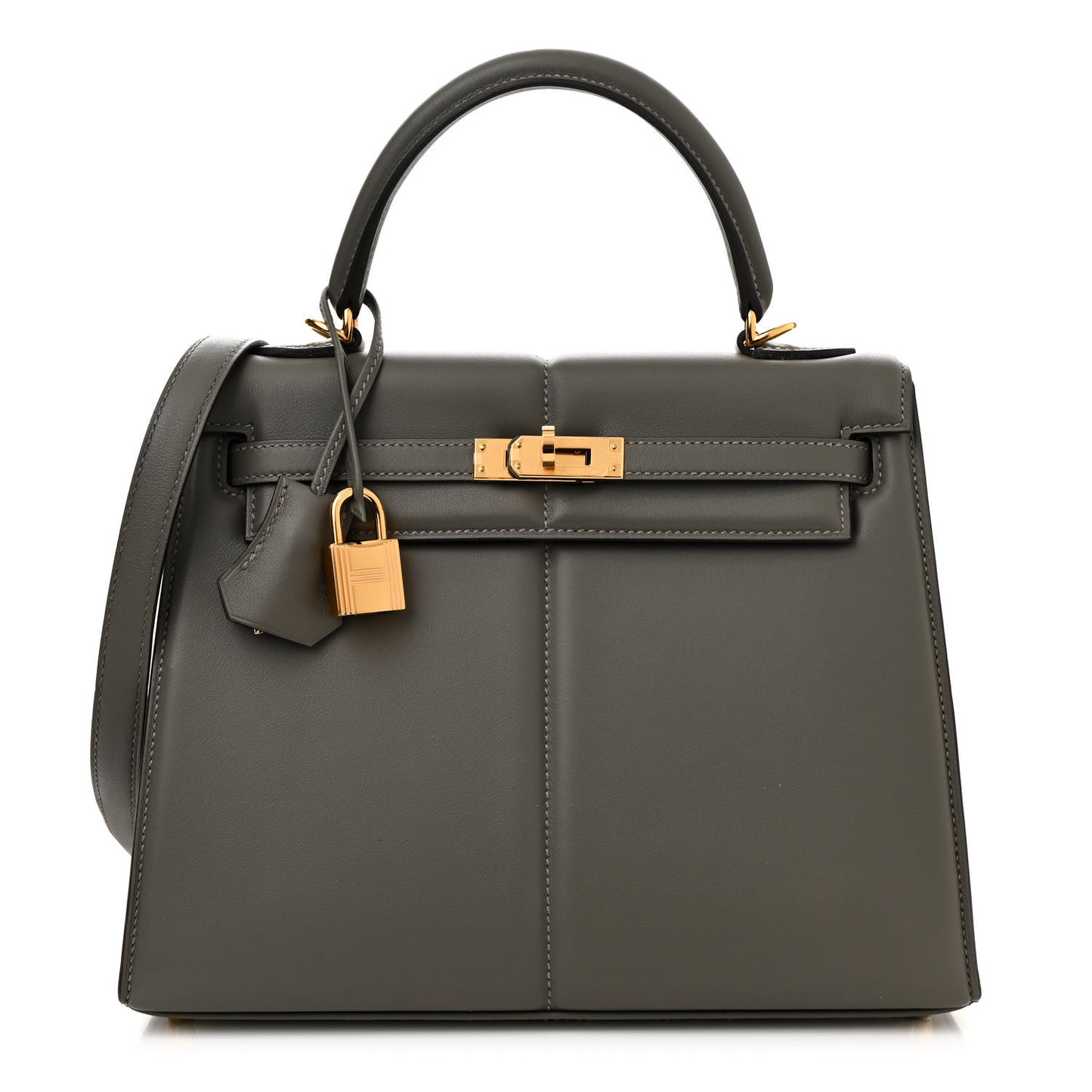 Swift Kelly Padded Sellier 25 Gris Meyer