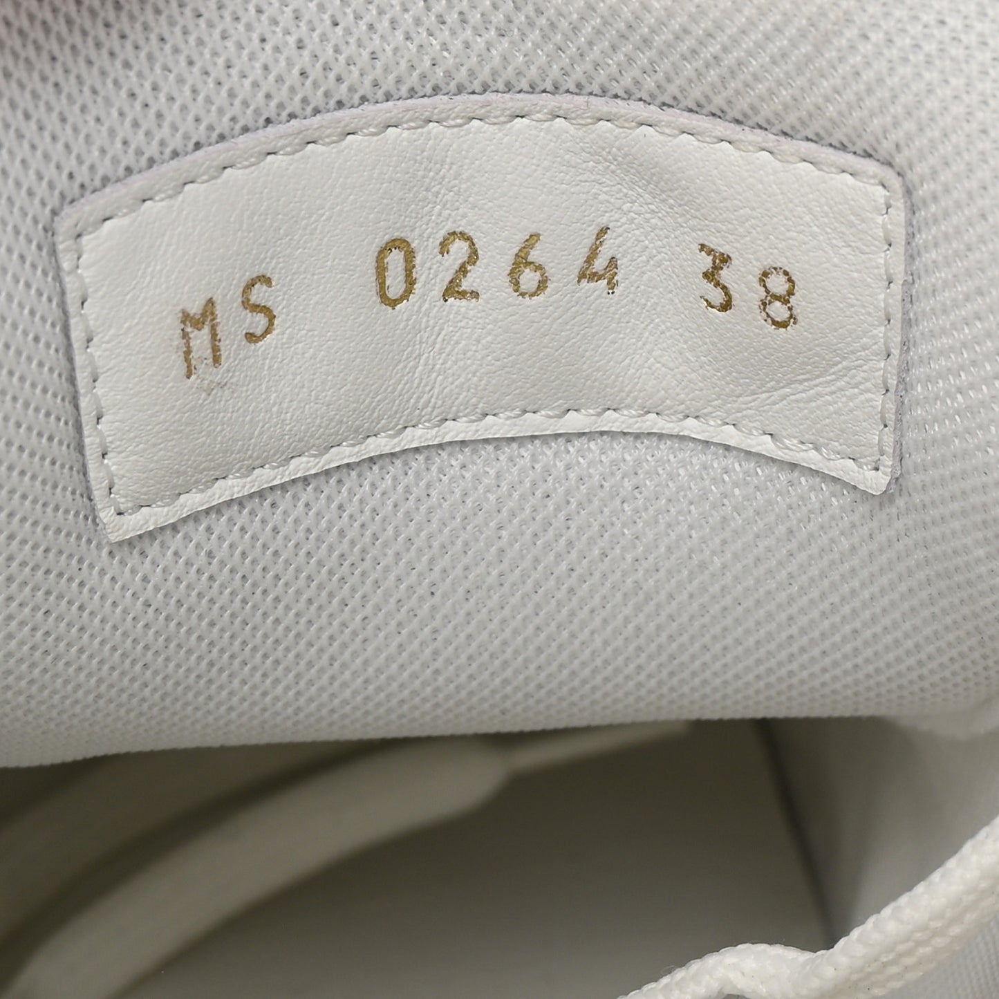 Canvas Calfskin Monogram LV Groovy Platform Sneakers 38 Beige