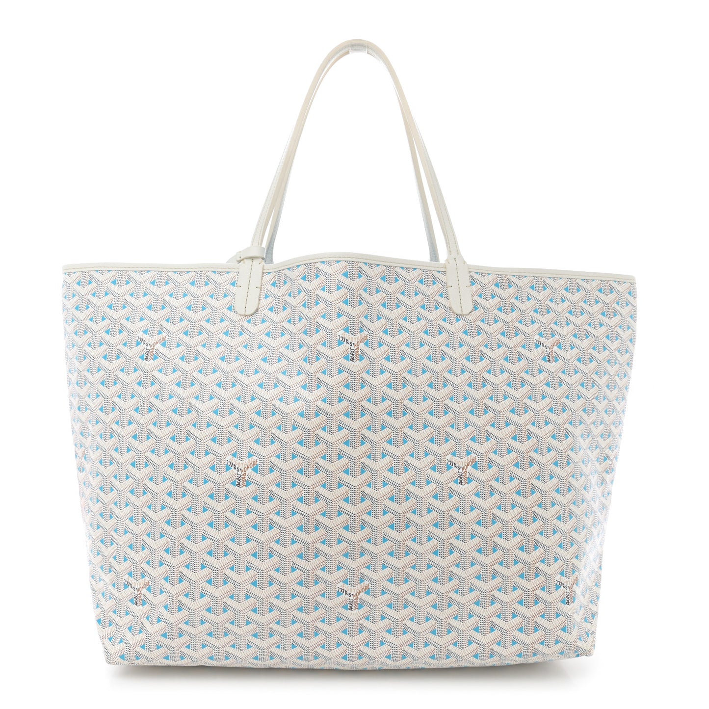 Goyardine Saint Louis Claire Voie GM White Opaline