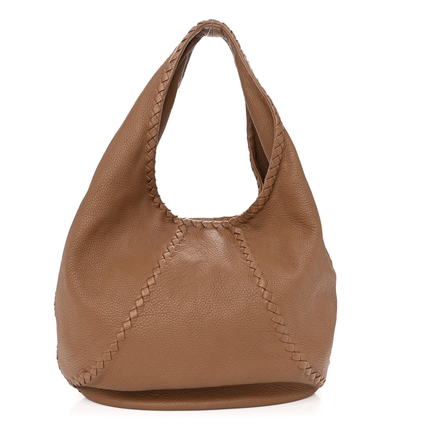 Cervo Deerskin Large Hobo Brown