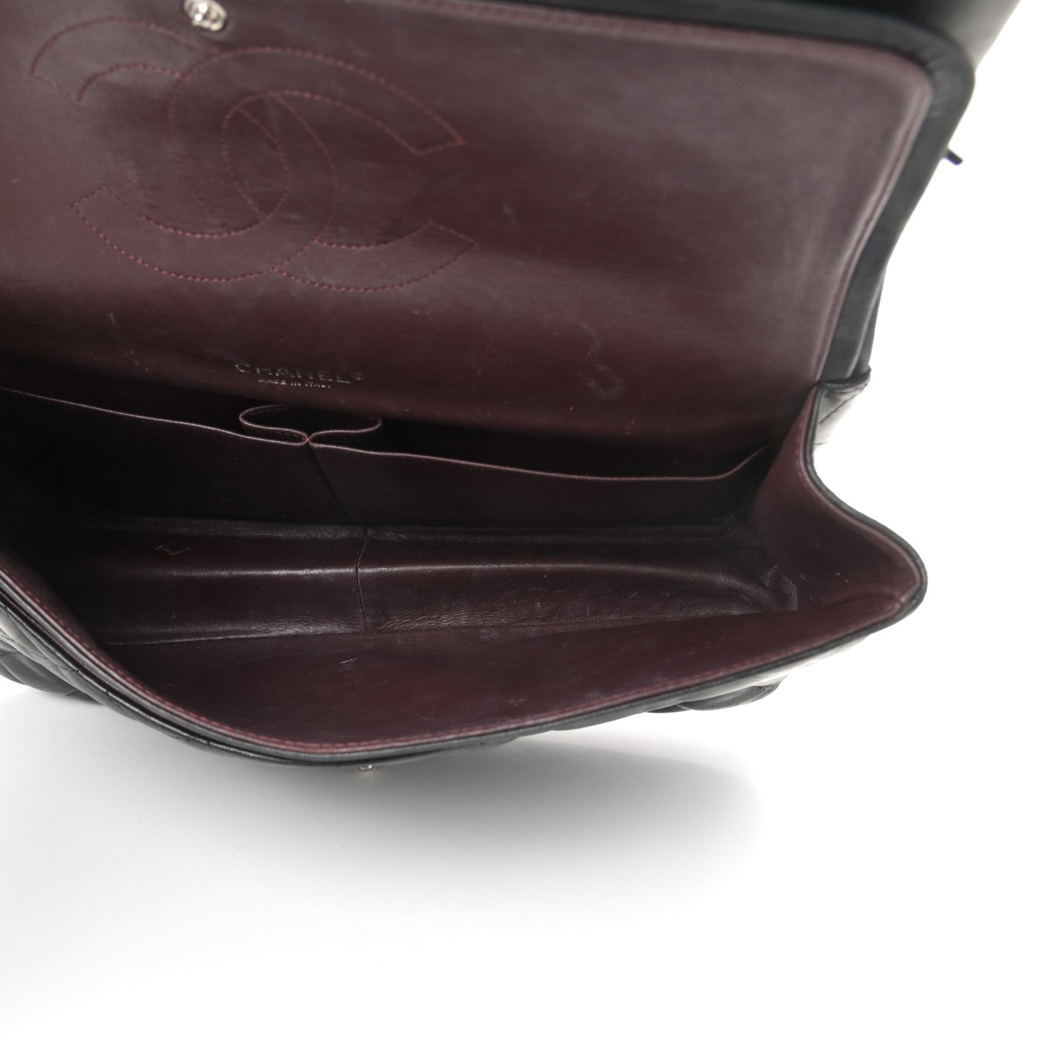 Chanel Lambskin Quilted Maxi Double Flap Black 5 of 25