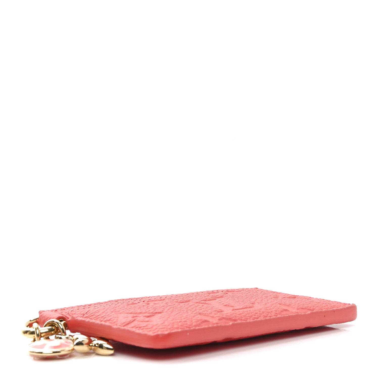 Louis Vuitton Empreinte Monogram LV Charms Card Holder Sweet Coral 4 of 6
