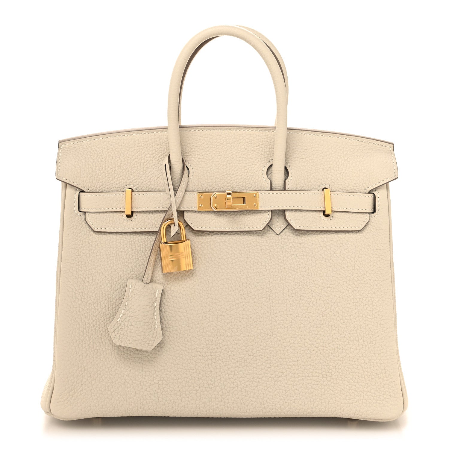 Hermes Togo Birkin 25 Craie 1 of 13