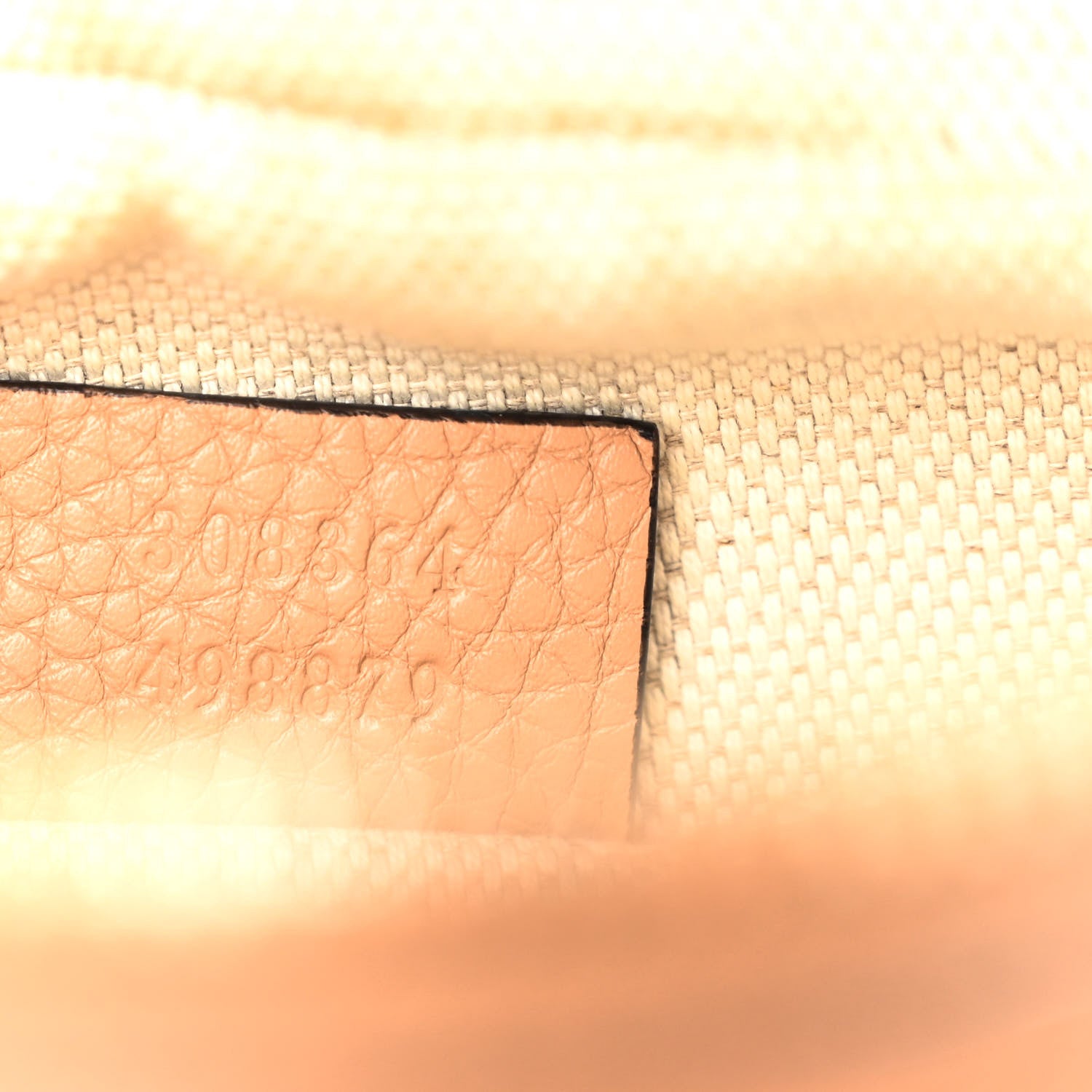 Gucci Pebbled Calfskin Small Soho Disco Bag Camelia 7 of 11