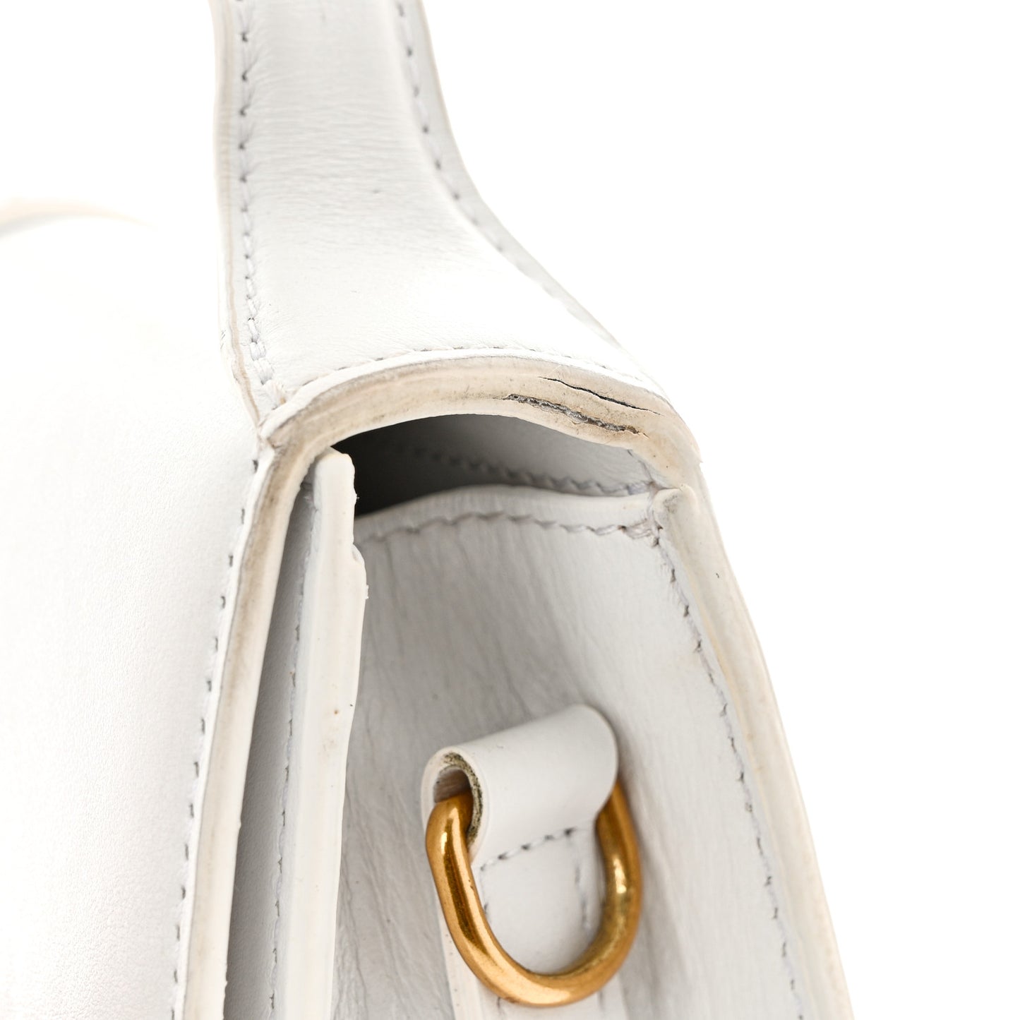 Smooth Calfskin Le Grand Bambino White
