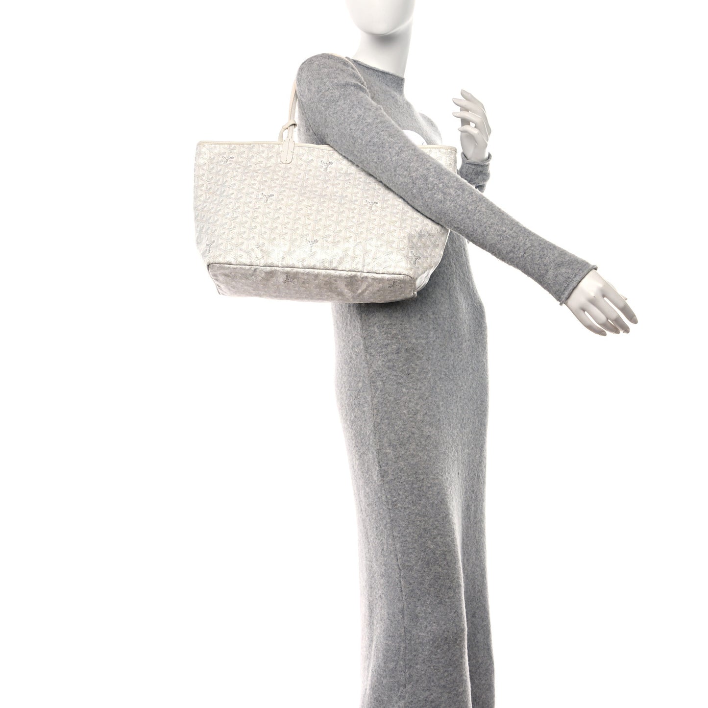 Goyardine Saint Louis PM White