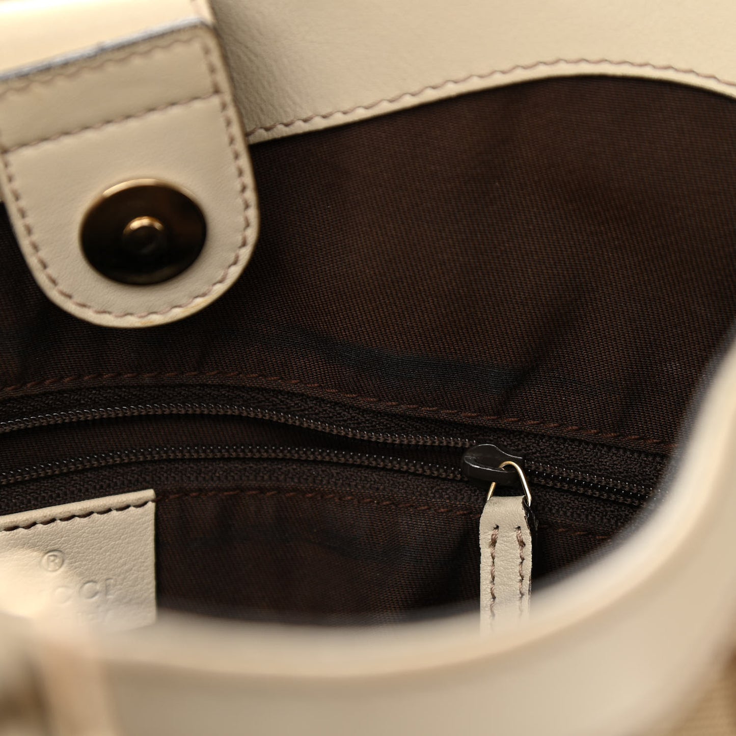 Monogram Medium Sukey Tote Off White