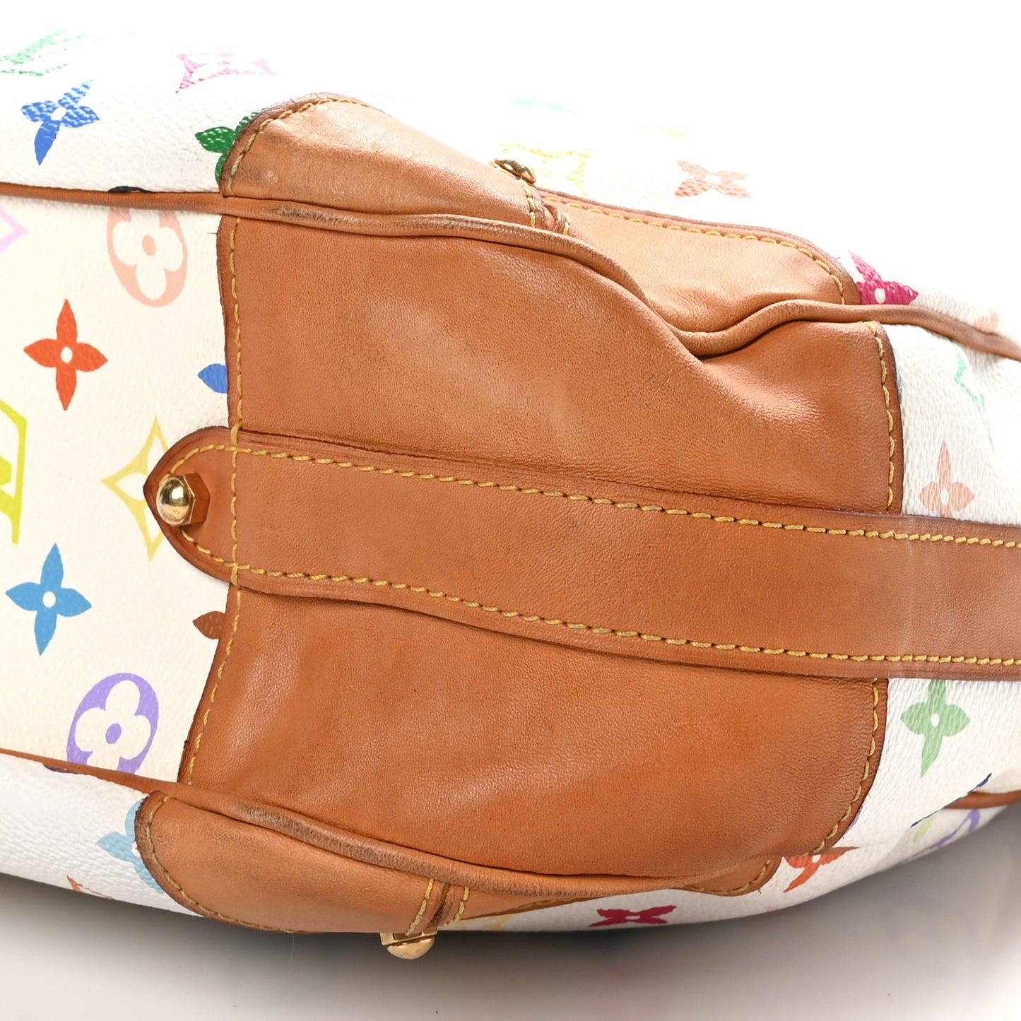 Monogram Multicolor Greta White
