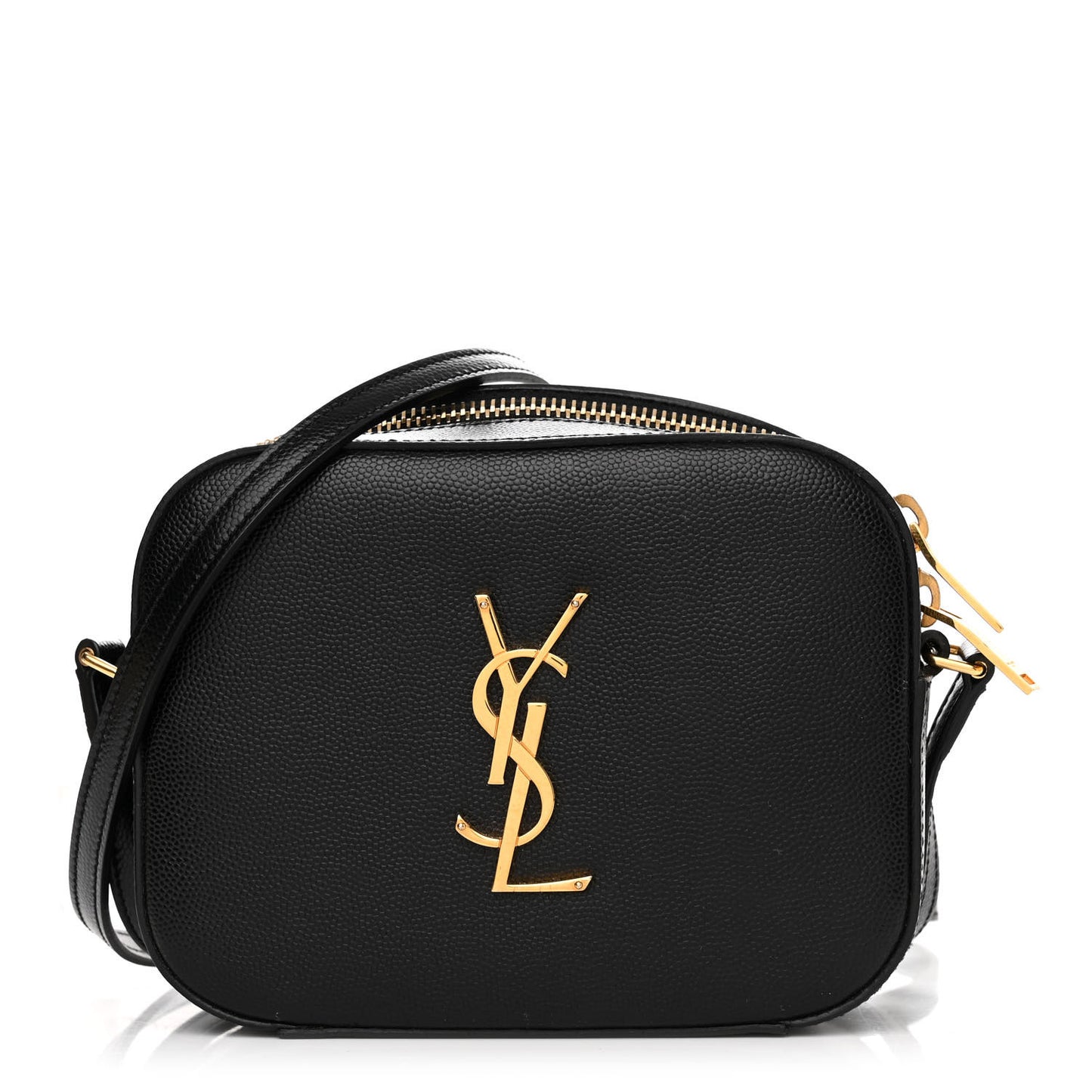 Grain De Poudre Small Classic Monogram Camera Bag Black