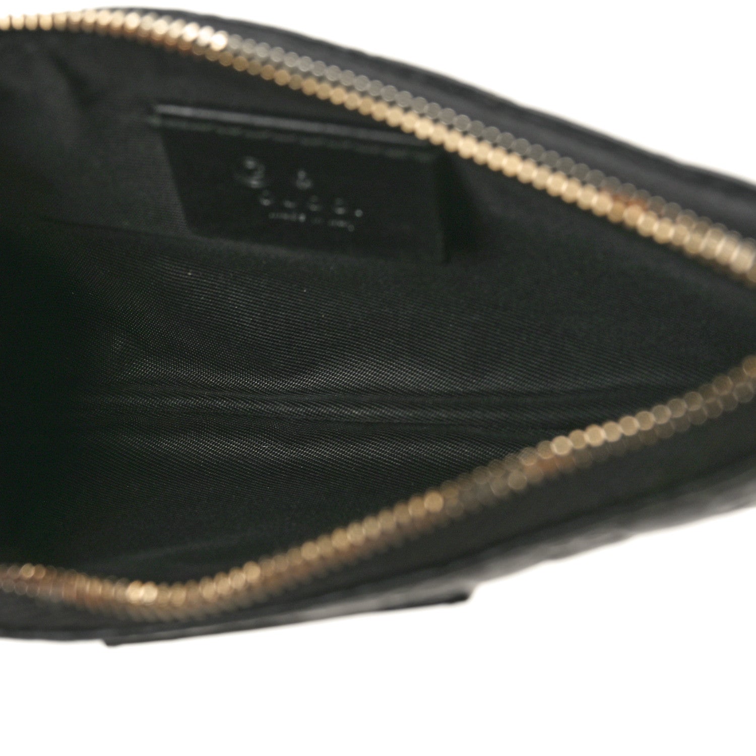 Gucci Microguccissima Key Ring Coin Case Black 5 of 9