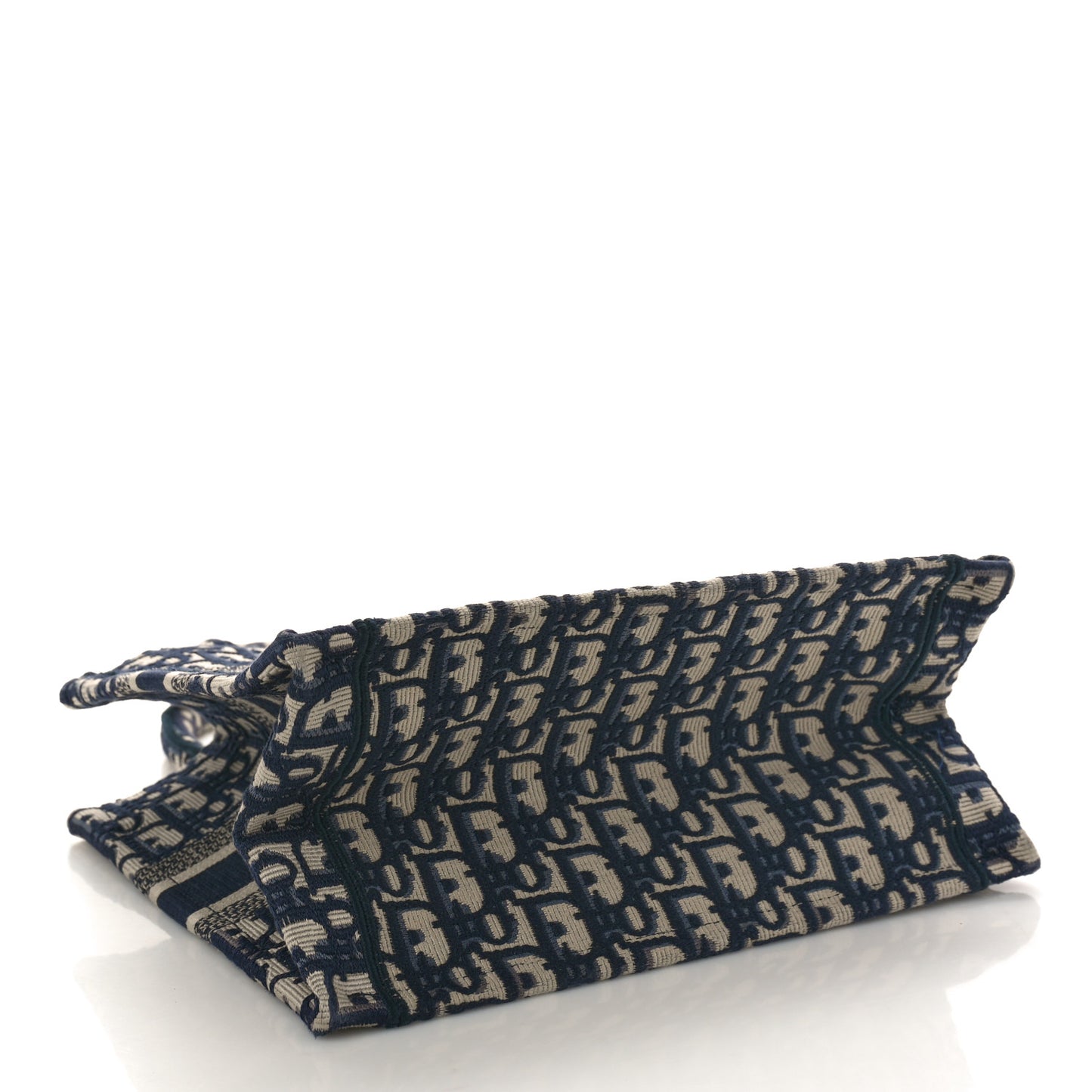 Oblique Small Book Tote Blue Multicolor