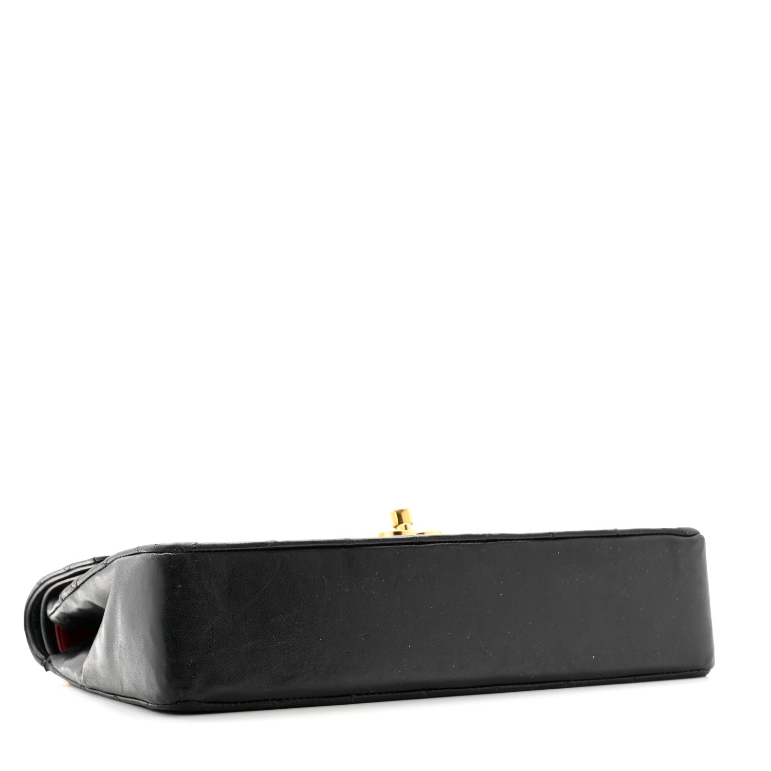 Chanel Lambskin Quilted Medium Double Flap Black 4 of 13