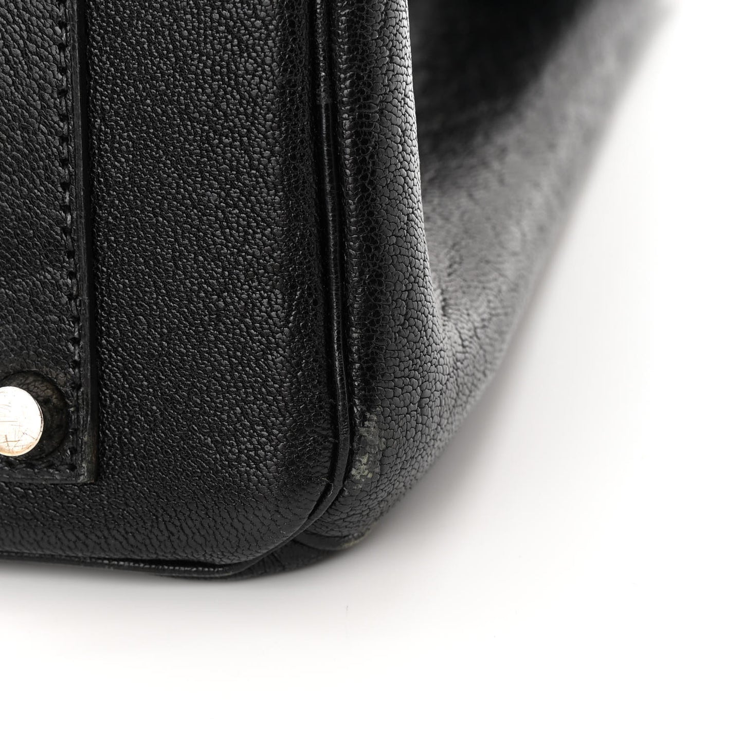 Chevre de Coromandel Birkin 35 Black