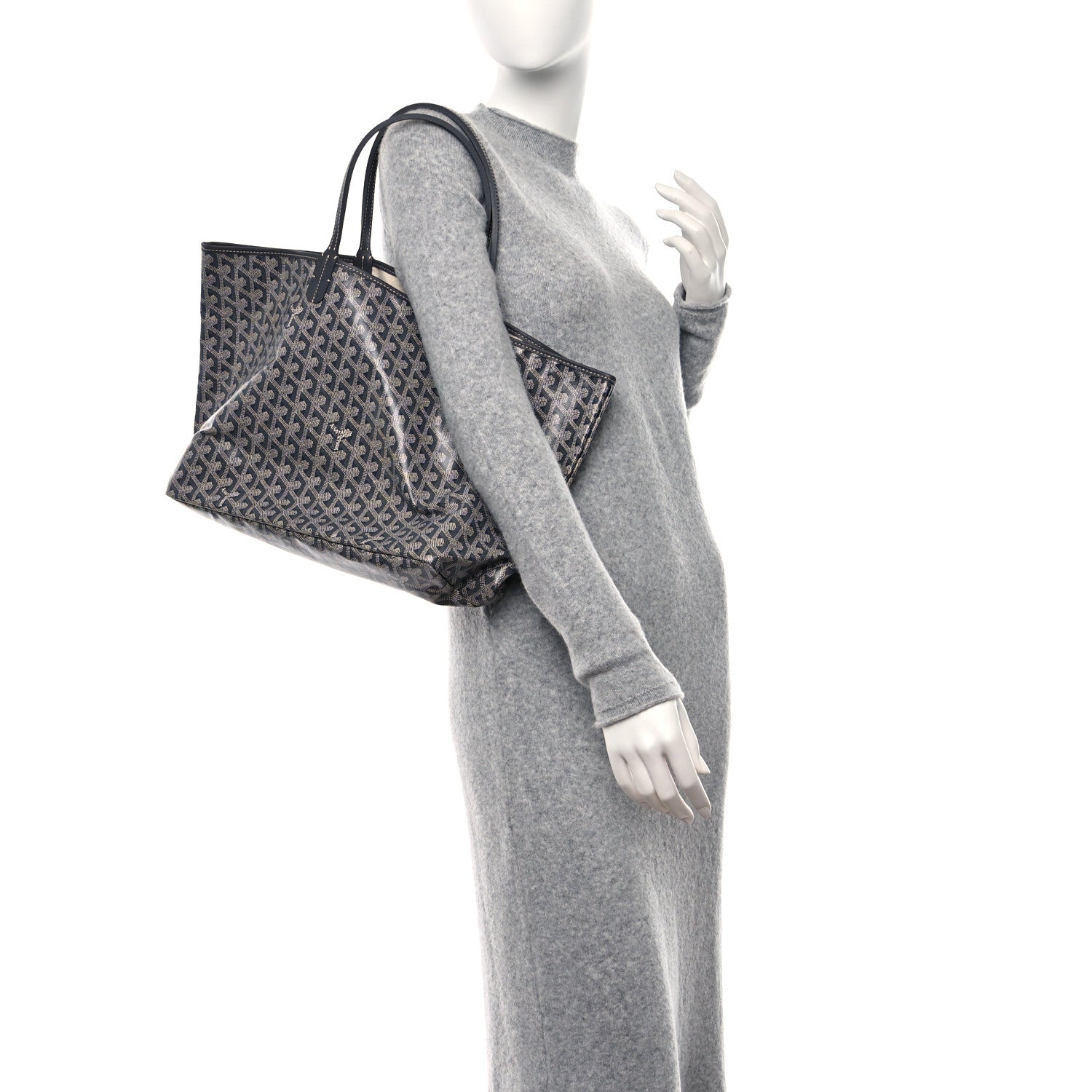 Goyard Goyardine Saint Louis PM Grey 3 of 11
