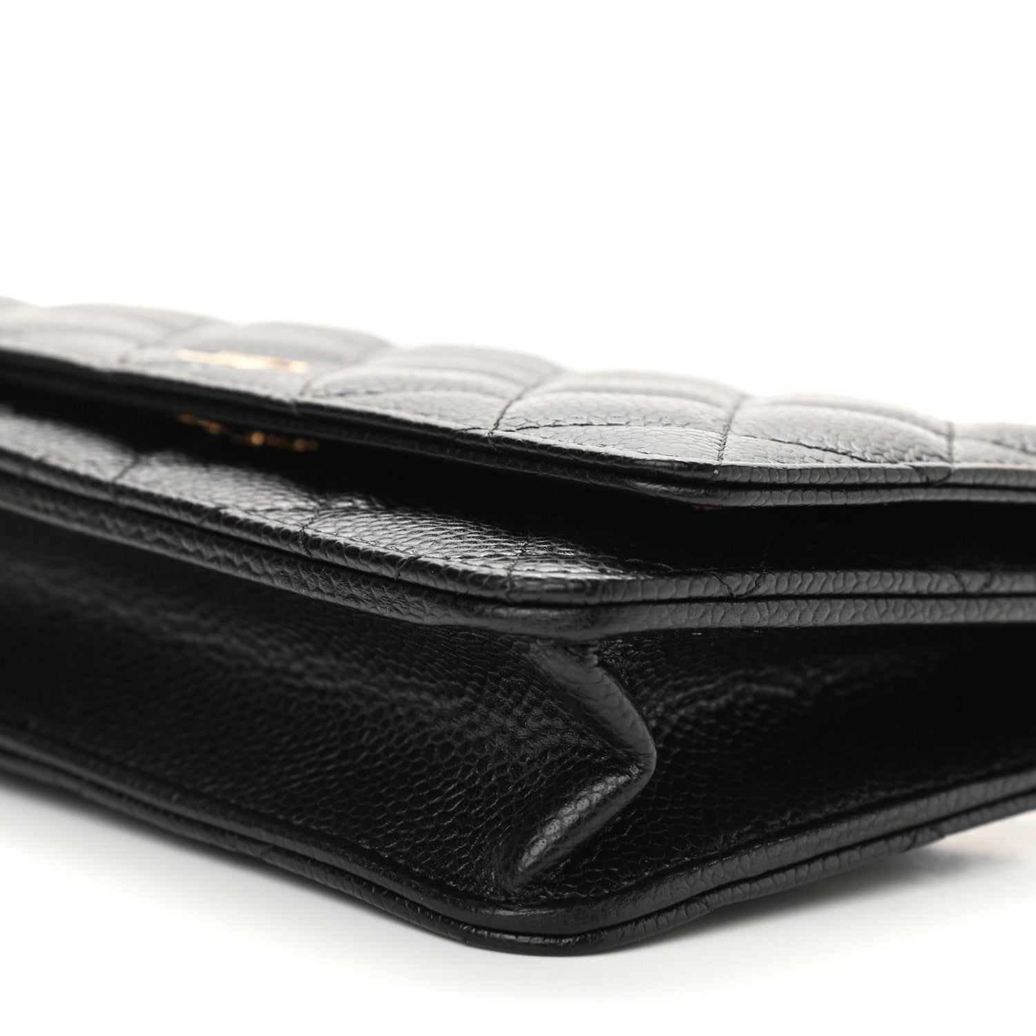Chanel Caviar Quilted Wallet On Chain WOC Black 9 of 13