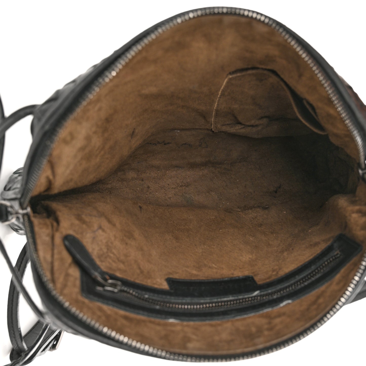 Nappa Intrecciato Nodini Bag Black