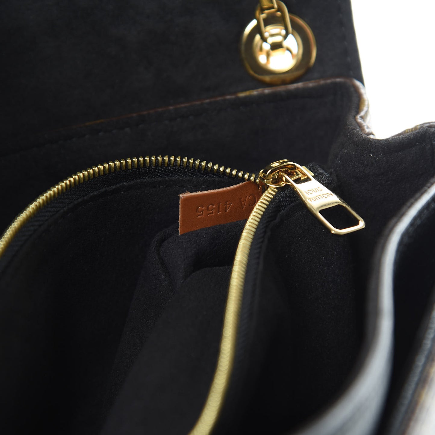 Monogram Pallas Chain Black