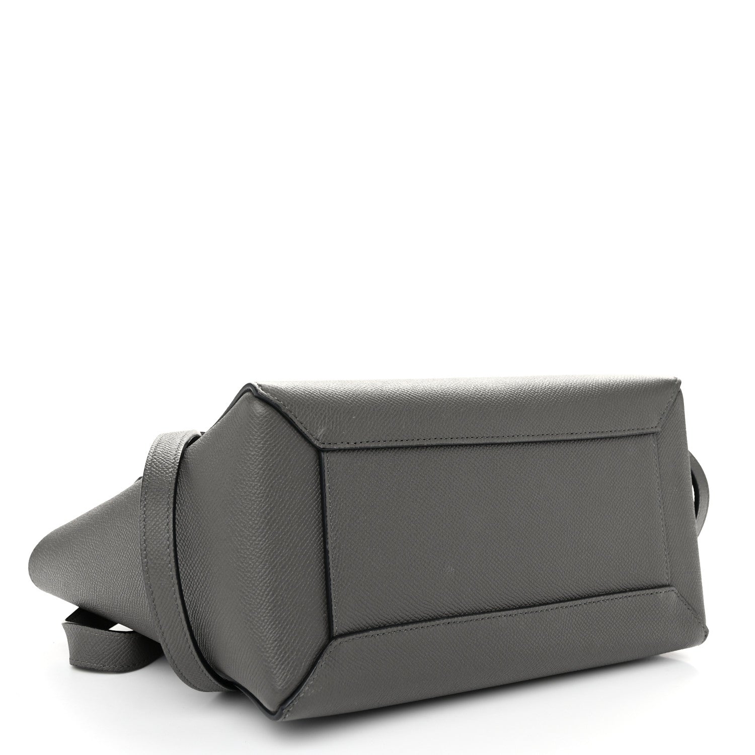 Celine Grained Calfskin Micro Belt Bag Grey 4 of 11