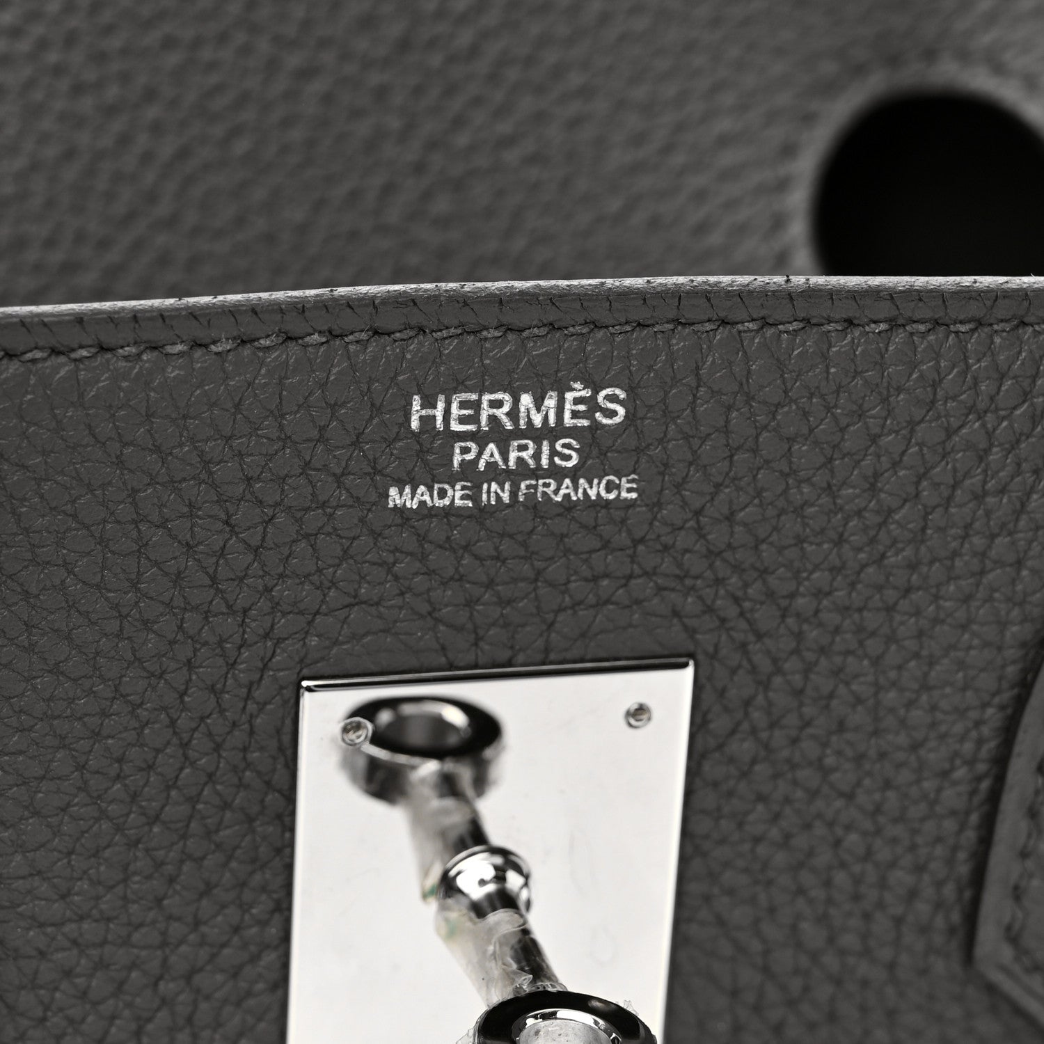 Hermes Togo Birkin 30 Etain 6 of 10