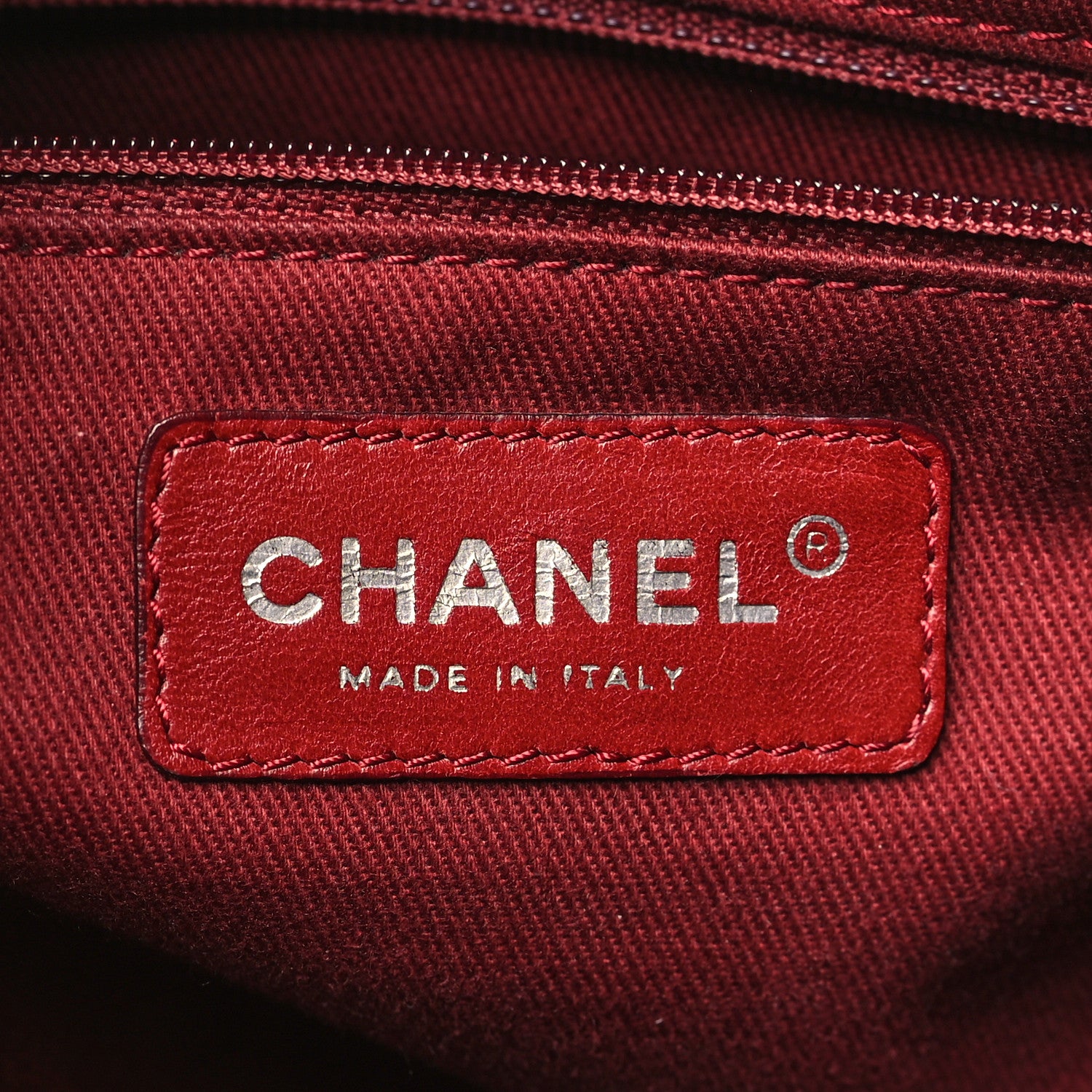 Chanel Aged Calfskin Quilted Large Cotton Club Tote Black 6 of 10