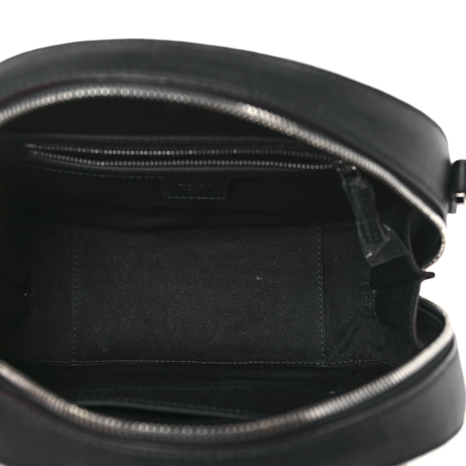 MCM Visetos Small Half Moon Crossbody Bag Black 5 of 9