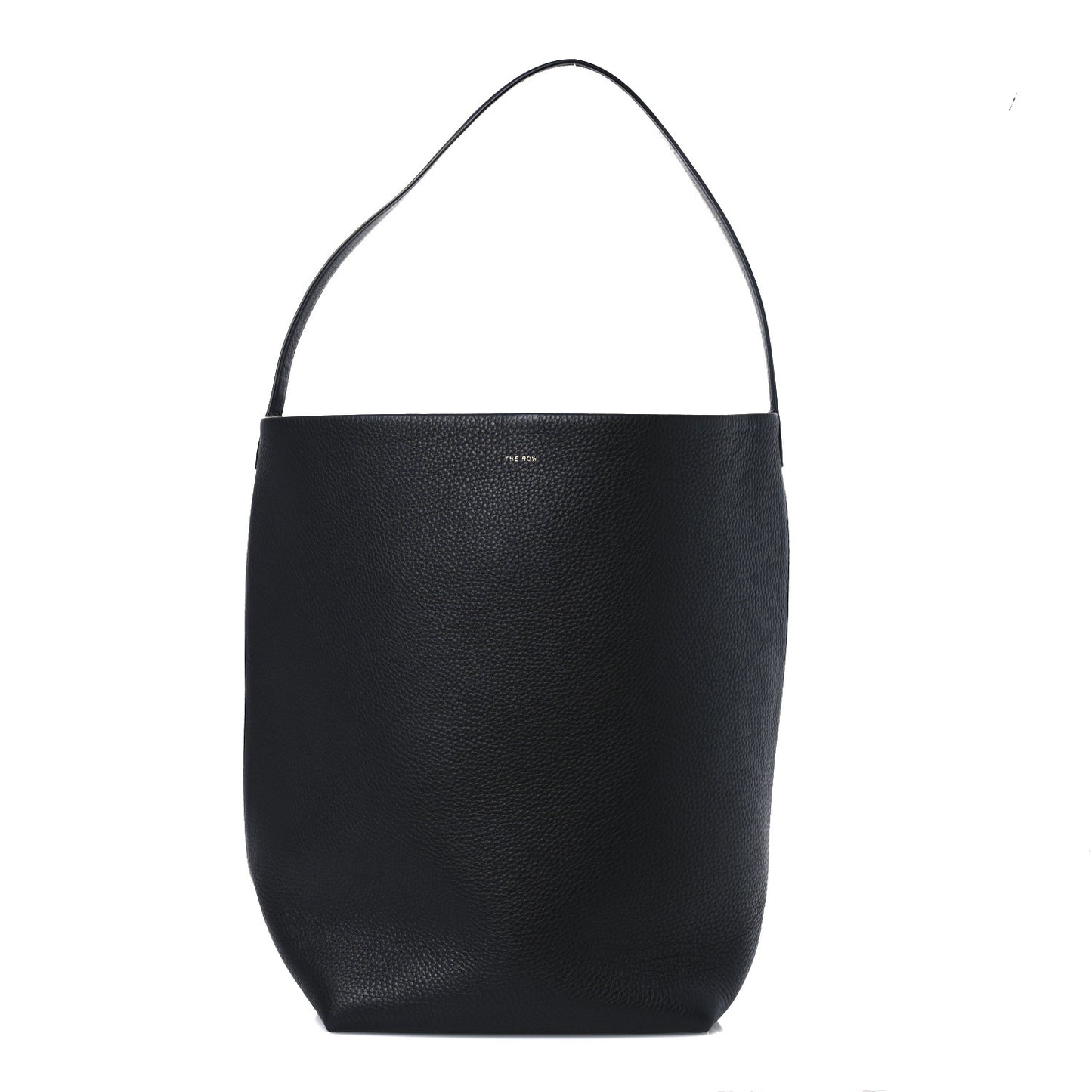Grained Calfskin Large N/S Park Tote Black