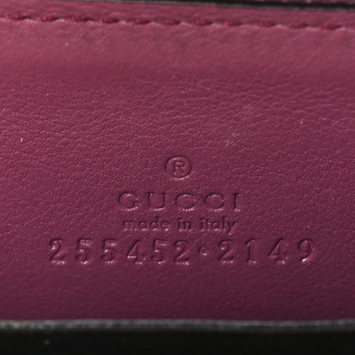 Microguccissima Zip Around Card Case Peonia Flower