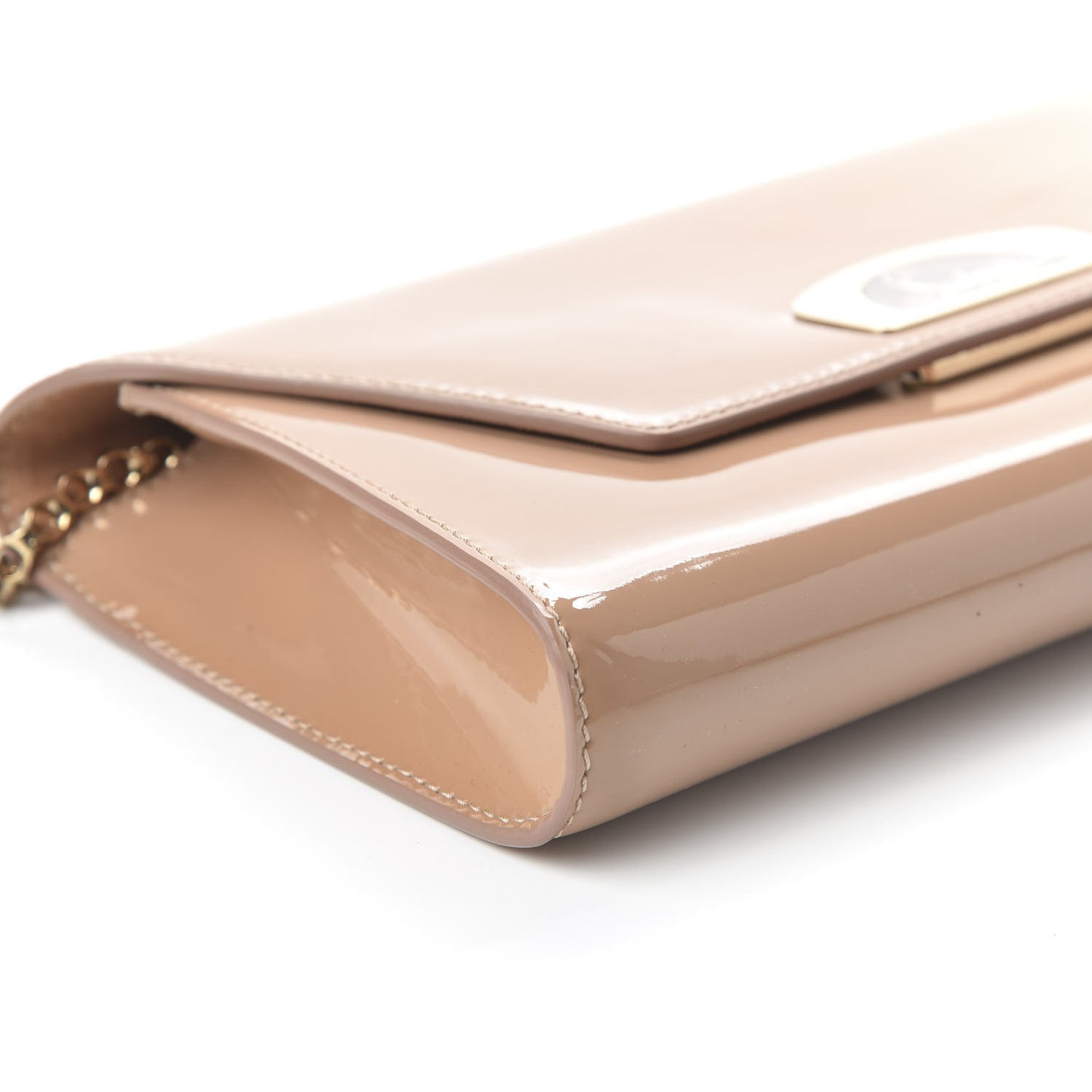 Patent Vero Dodat Clutch Nude