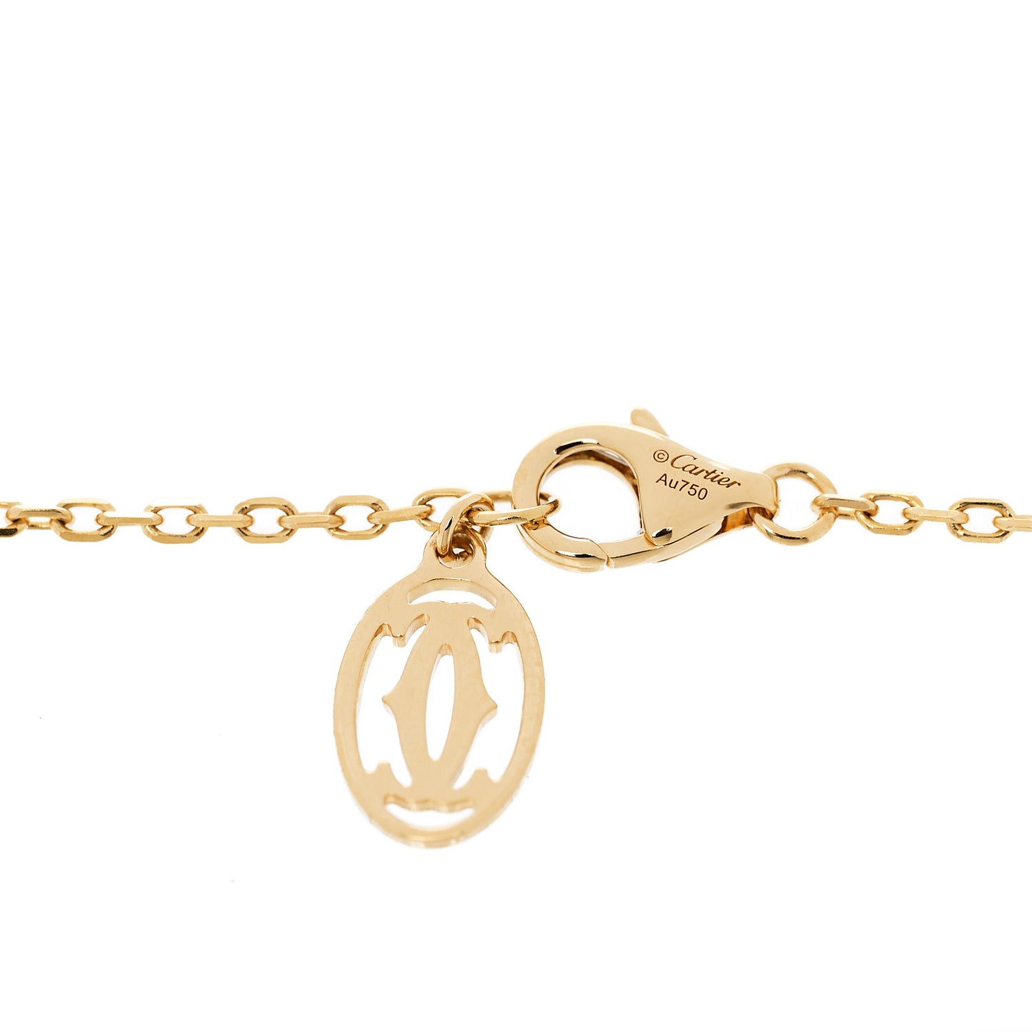 18K Yellow Gold Diamond SM D'Amour Bracelet
