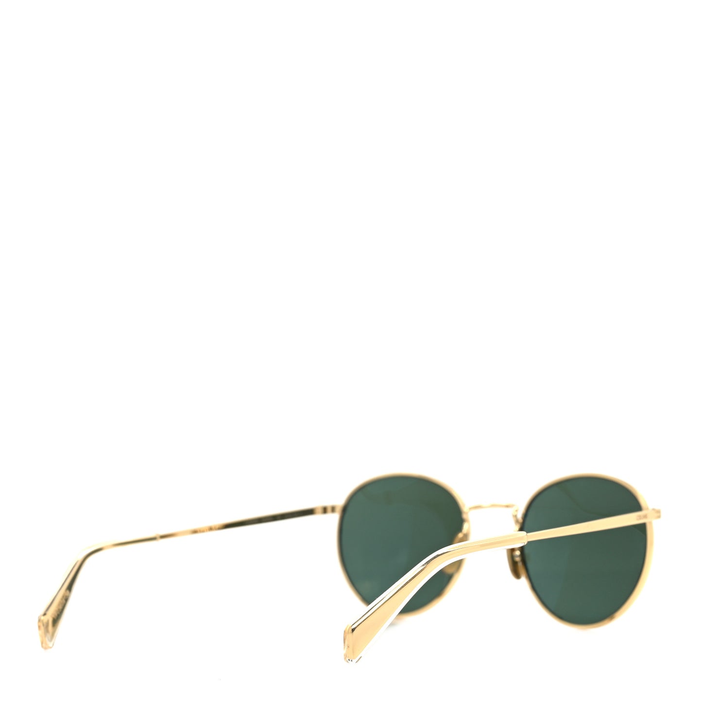Metal Round Sunglasses CL40100U Gold