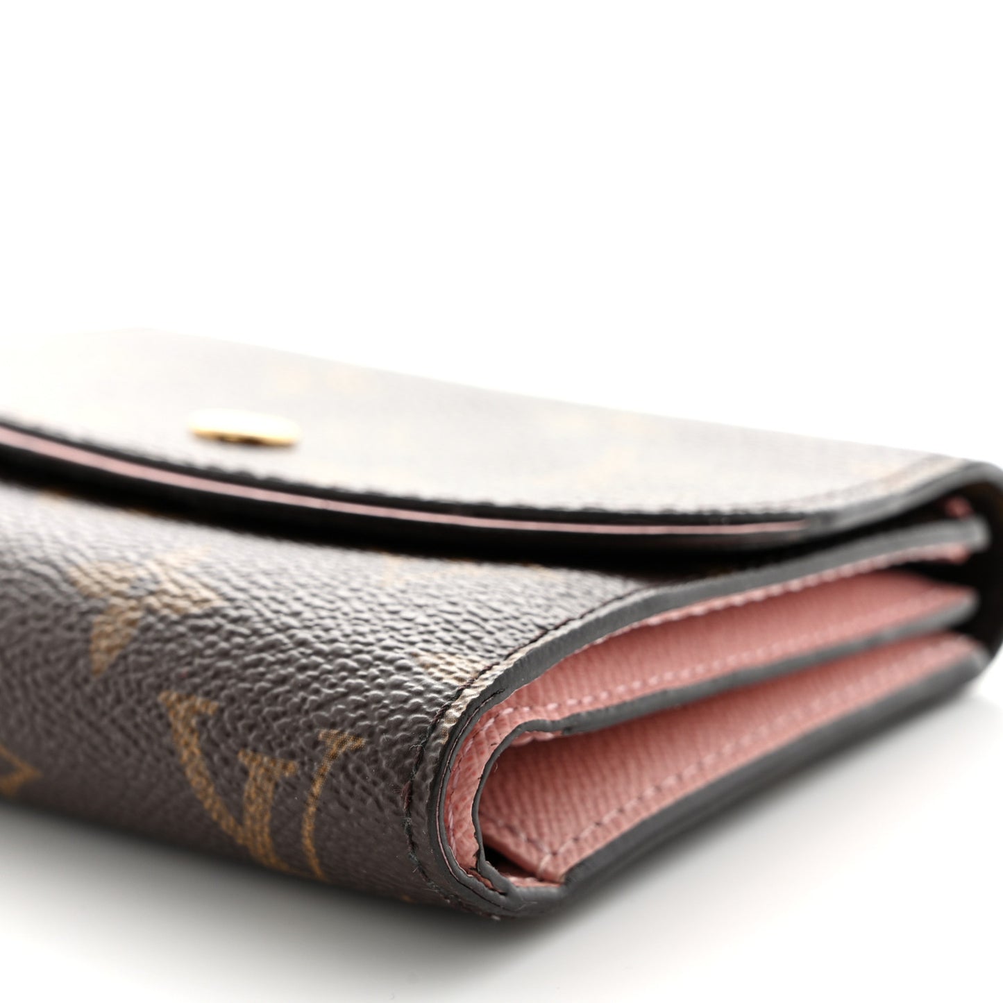 Monogram Ariane Compact Wallet Rose Ballerine